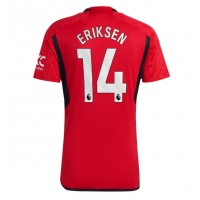 Dres Manchester United Christian Eriksen #14 Domáci 2023-24 Krátky Rukáv